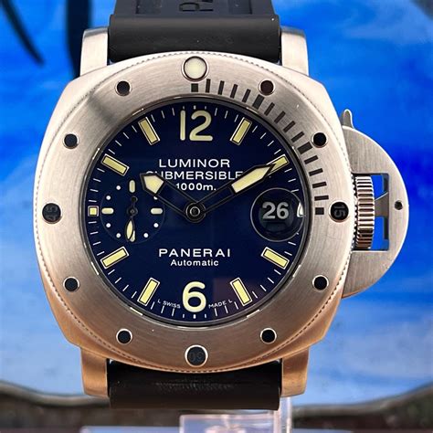 panerai submersible pam 87|Panerai pam00087.